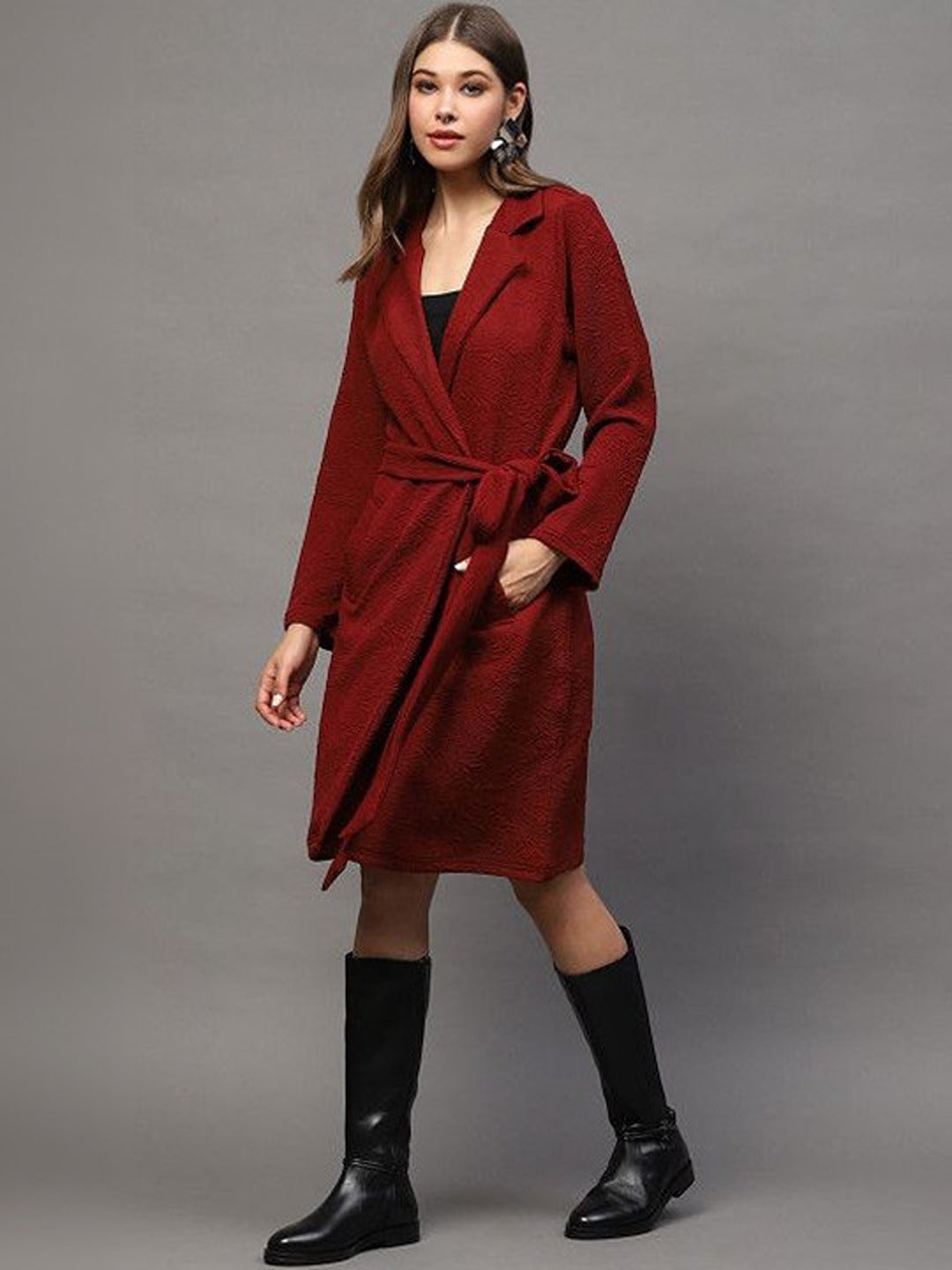 Statement Belted Trench Coat