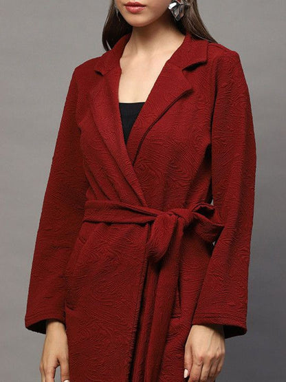 Statement Belted Trench Coat