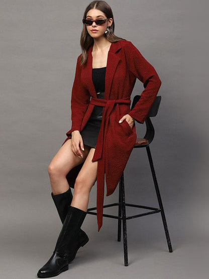 Statement Belted Trench Coat