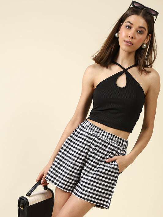 Check Fit Regular Short