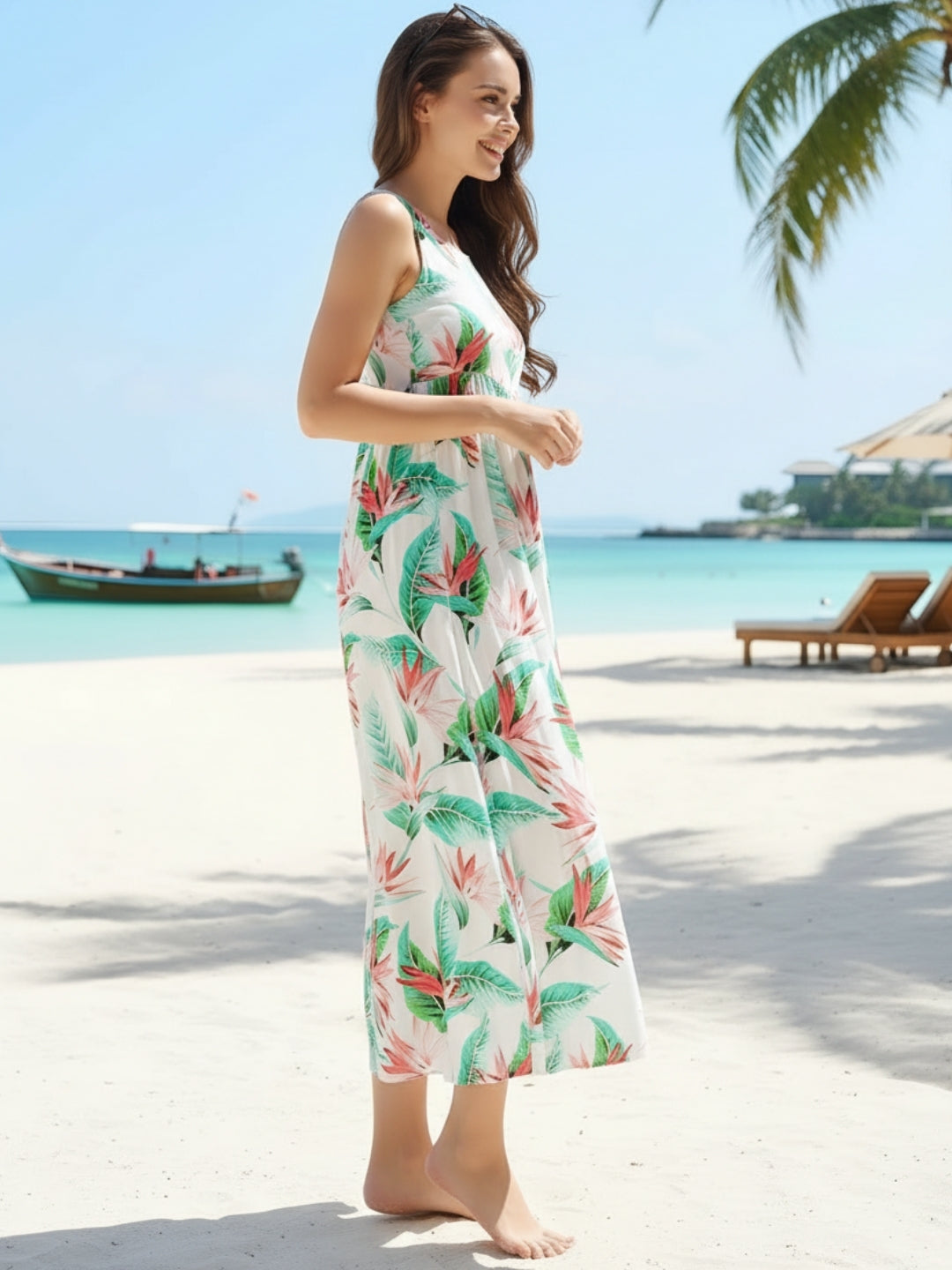 Digital Print viscose dress