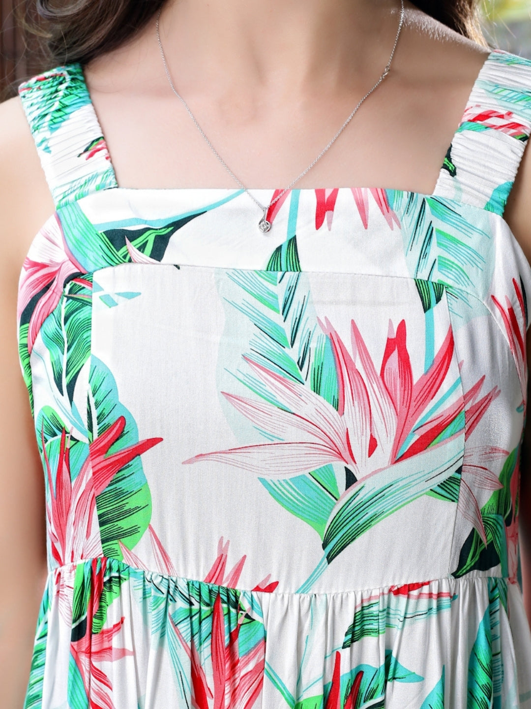 Digital Print viscose dress