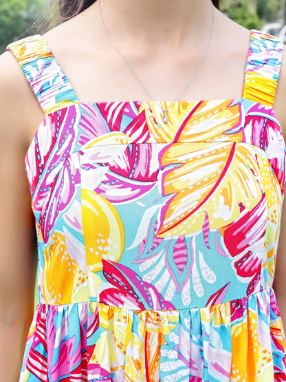 Digital Print viscose dress