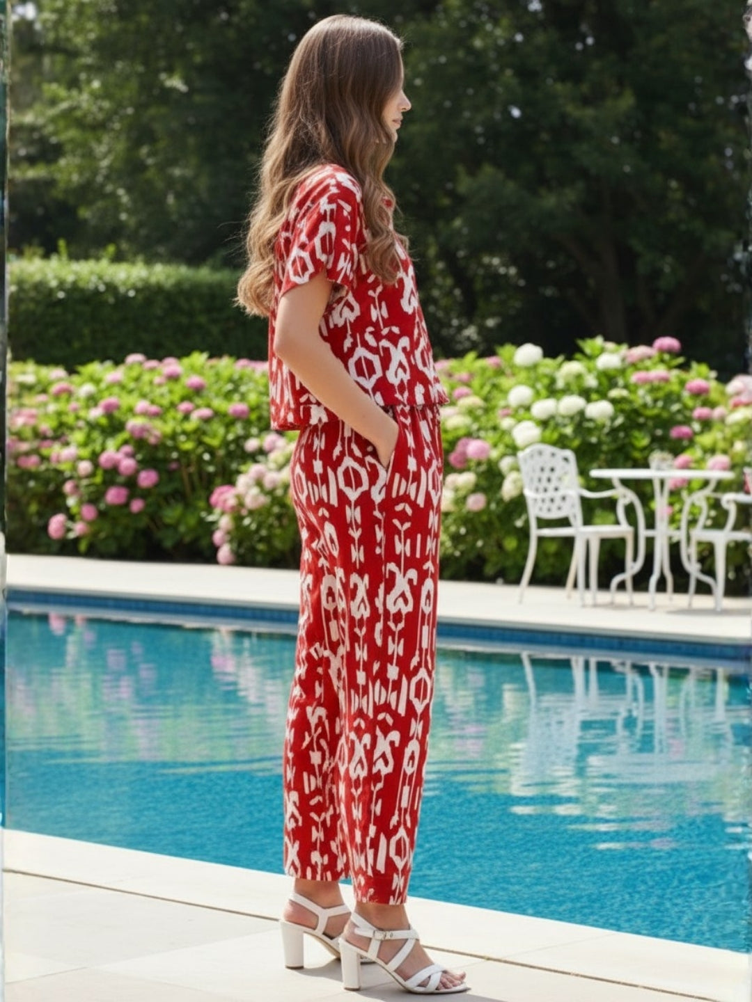 Viscose Shirt & trouser Co-ord set
