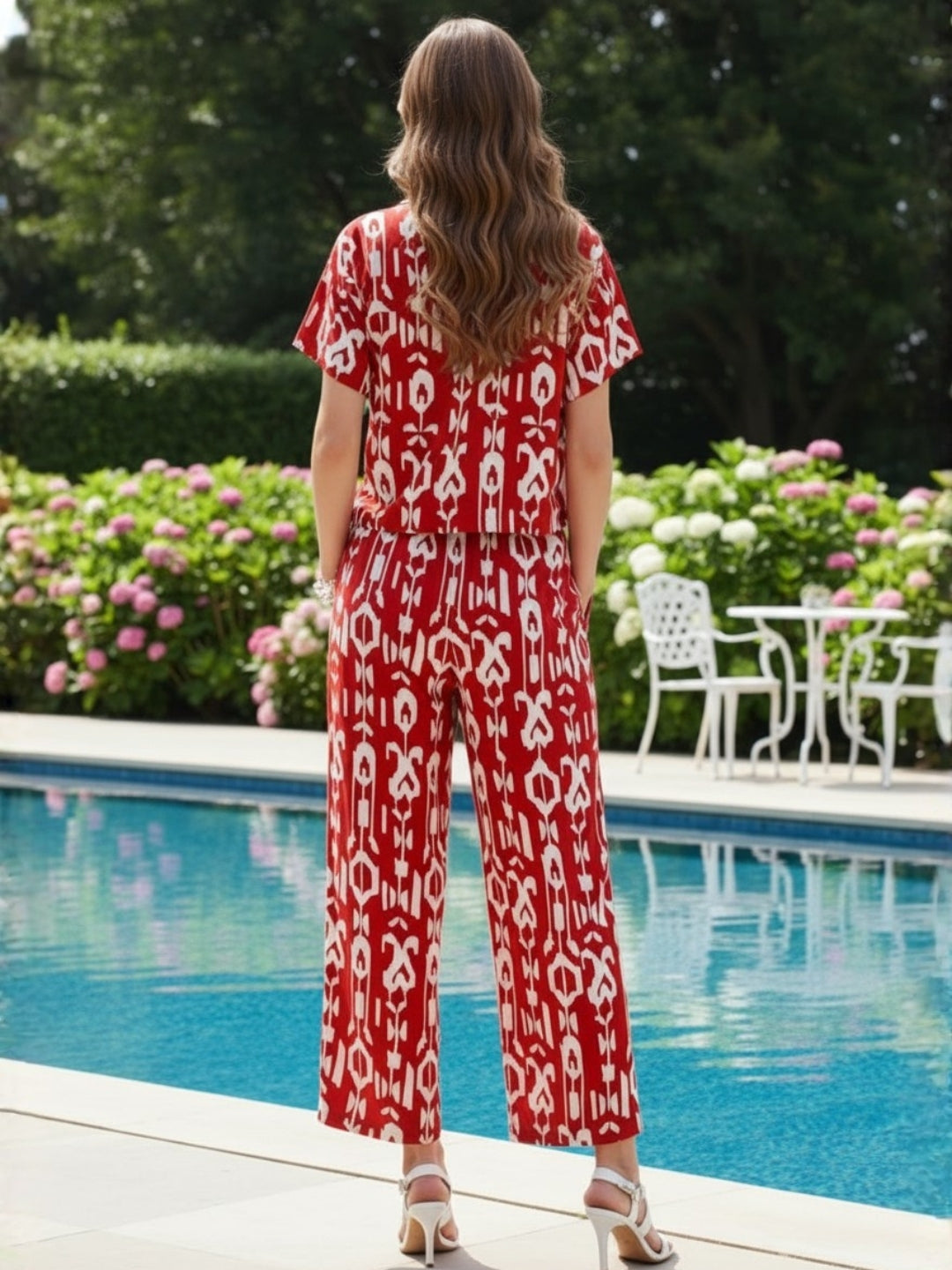 Viscose Shirt & trouser Co-ord set