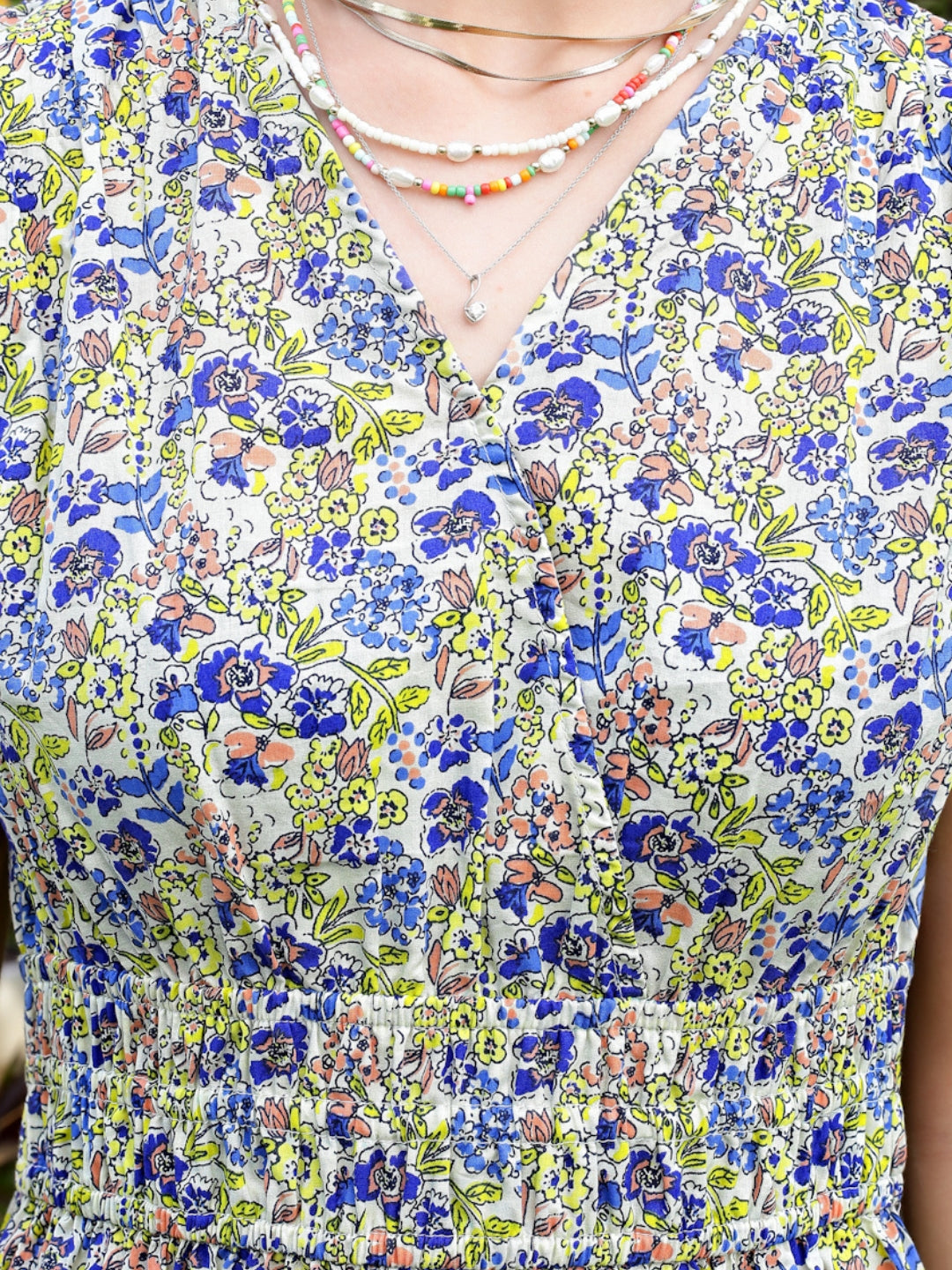 Cotton Boho Holi Midi Dress