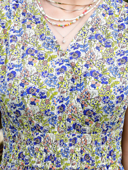 Cotton Boho Holi Midi Dress