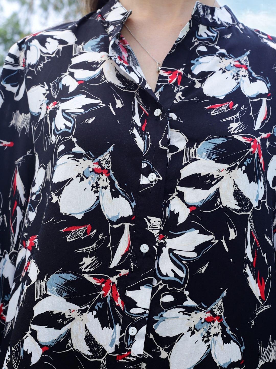 Noir Bloom Bold, Bossy & Effortlessly Cool Shirt Dress