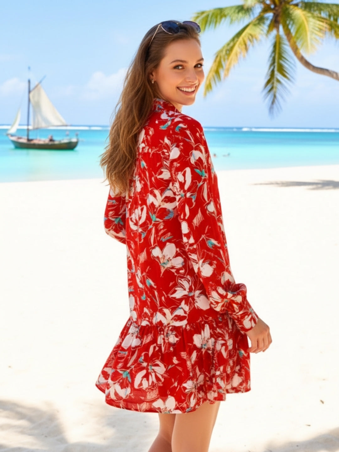 Noir Bloom Bold, Bossy & Effortlessly Cool Shirt Dress