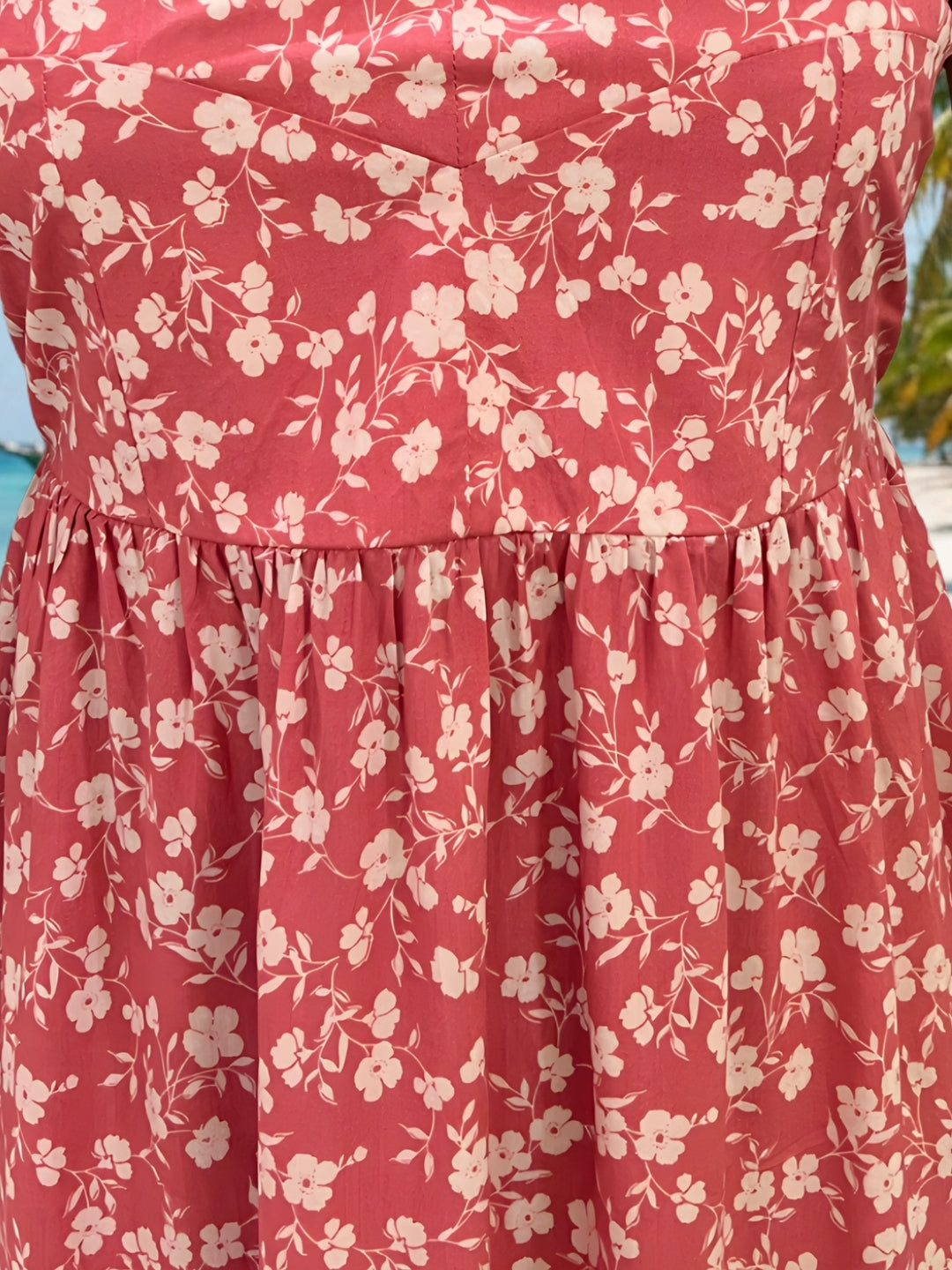 Premium Viscose Puff sleeve fit & flared dress