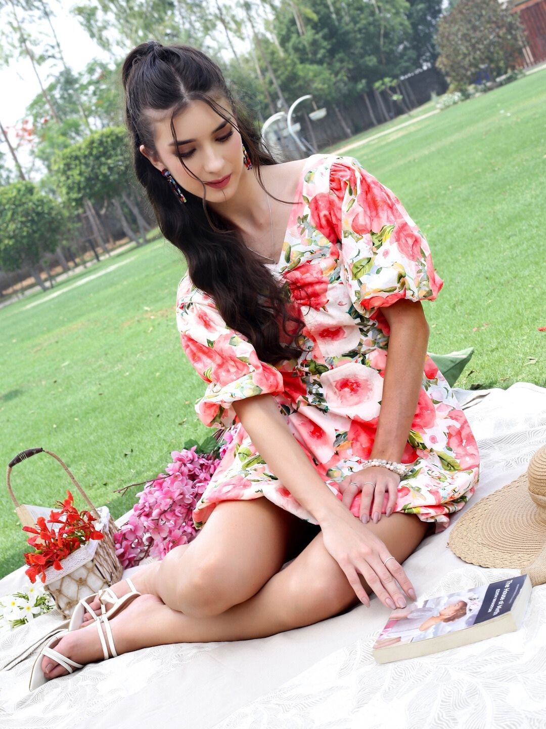 Premium cotton volume Baloon dress
