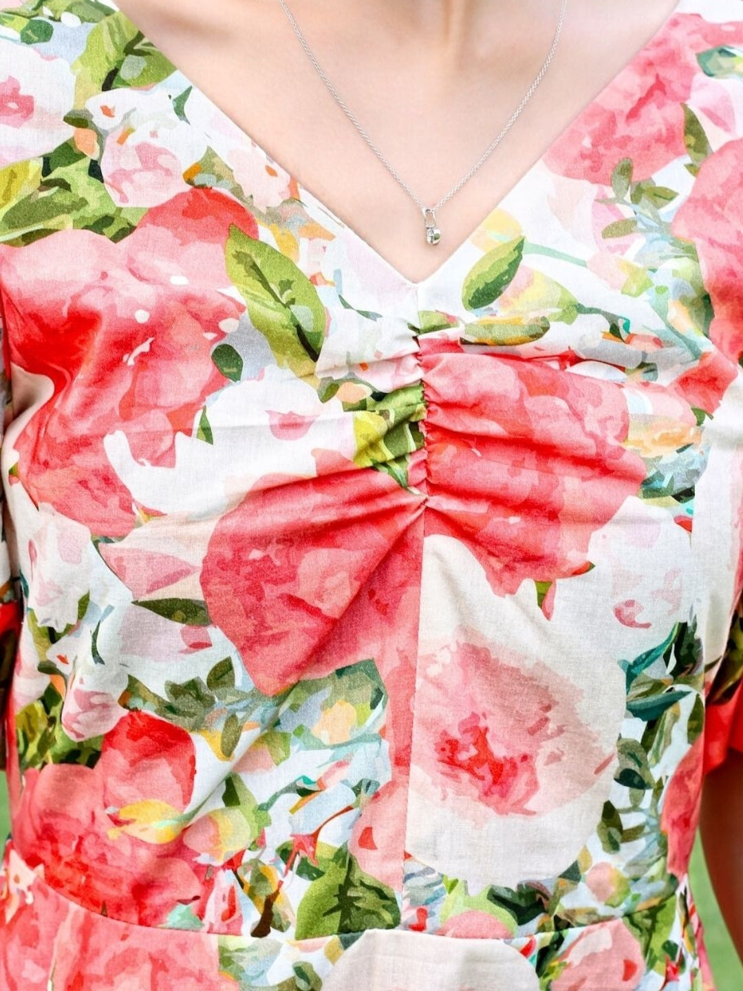Premium cotton volume Baloon dress