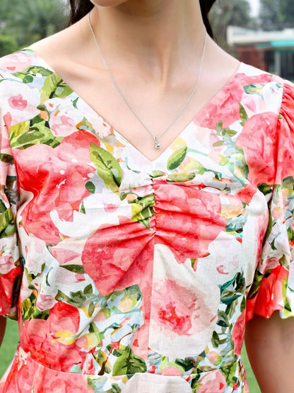 Premium cotton volume Baloon dress