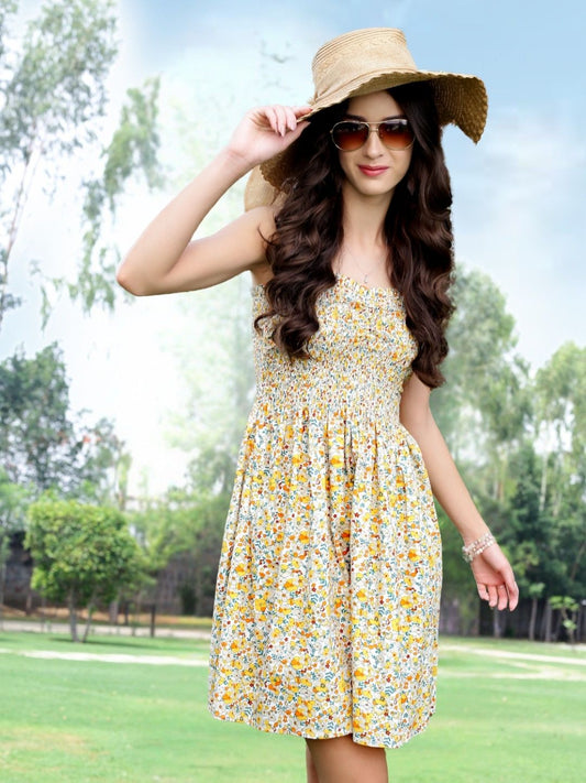 Premium Cotton Smocked sundress