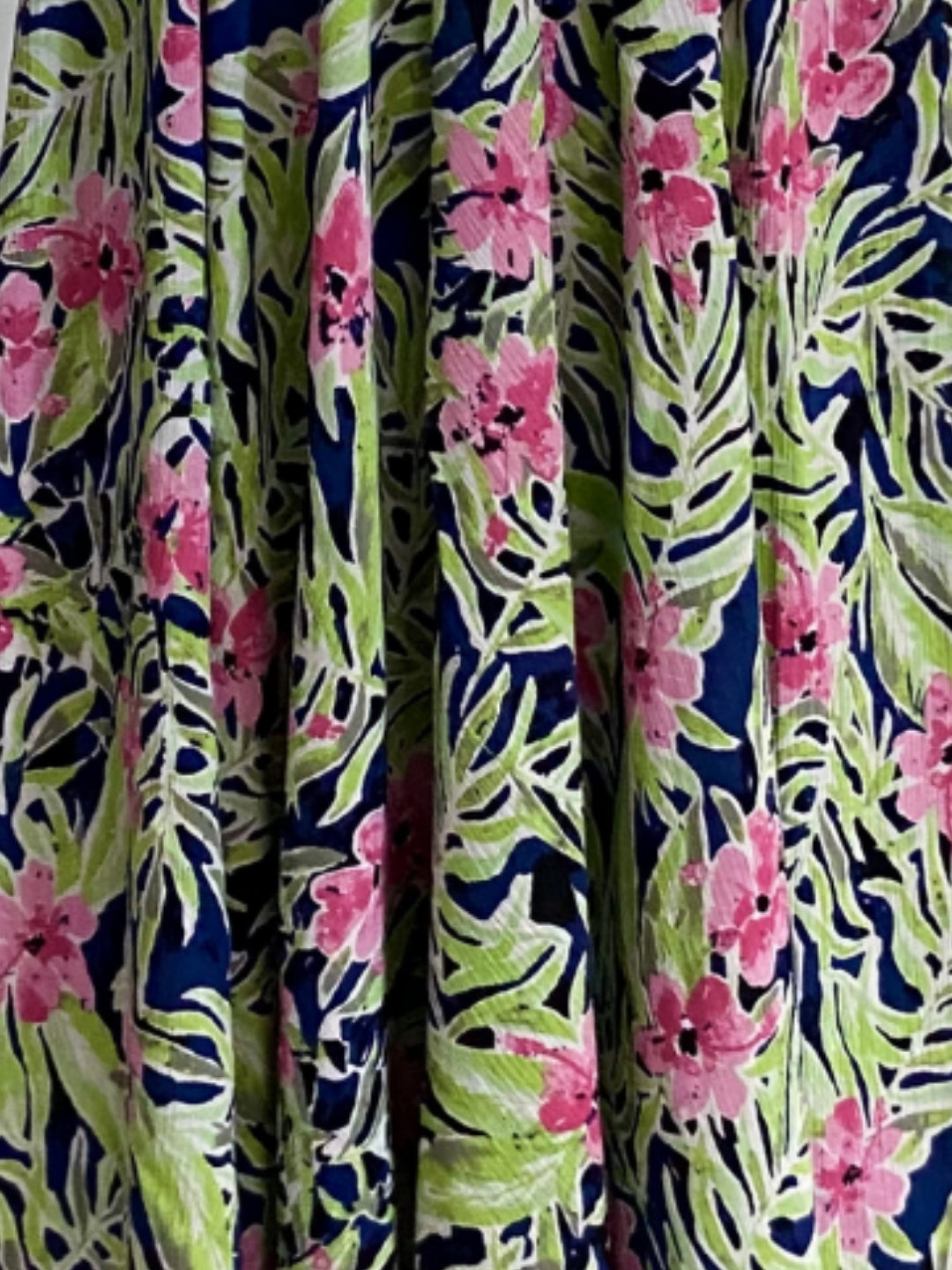 Jungle Bloom Strapless  Garden Party Meets Island Babe Midi Dress
