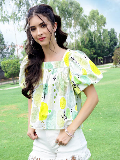 Premium Cotton Baloon SleeveTop