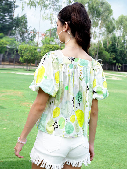 Premium Cotton Baloon SleeveTop