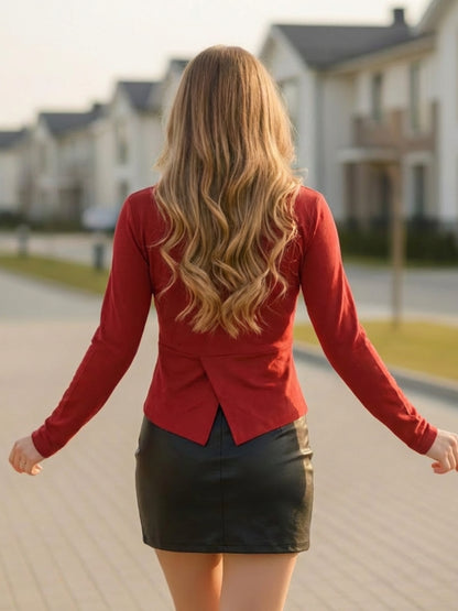 Open Front  Lightweight Long Sleeve Casual Cardigan Shrug