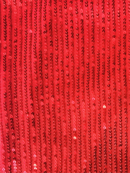 Red Sequin One Shoulder Bodycon Mini Dress – Glamorous Party & Evening Wear
