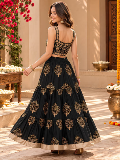 Cotton Garba & Dandiya Skirt