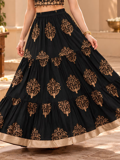 Cotton Garba & Dandiya Skirt