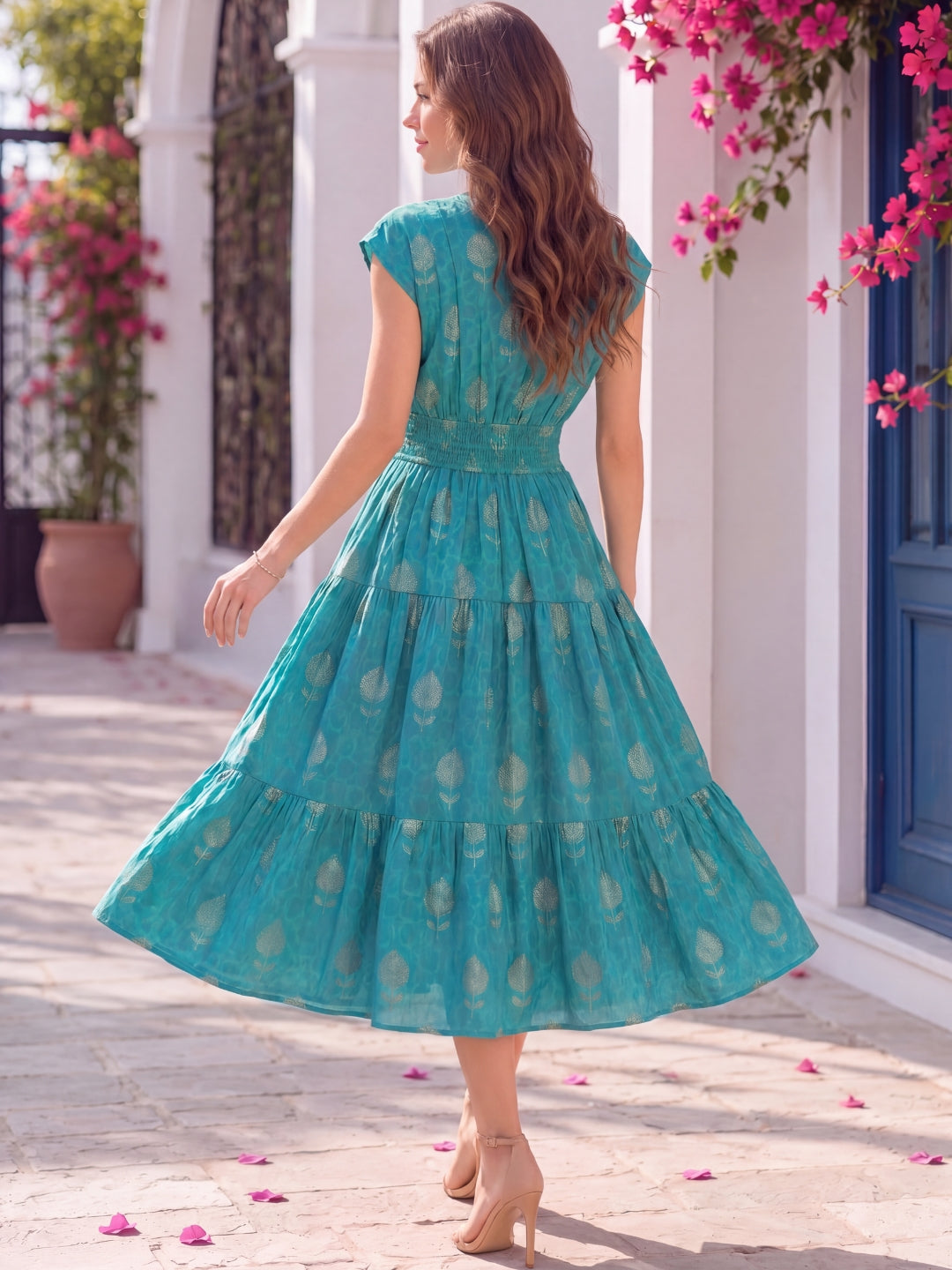 Pure cotton summer dress