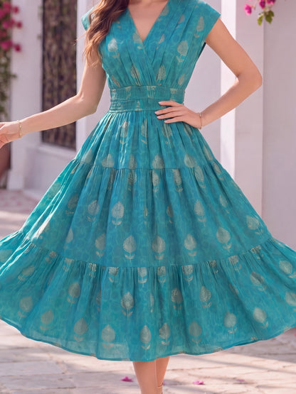 Pure cotton summer dress