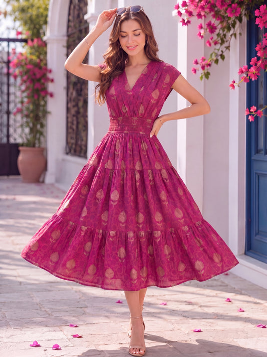 Pure cotton summer dress