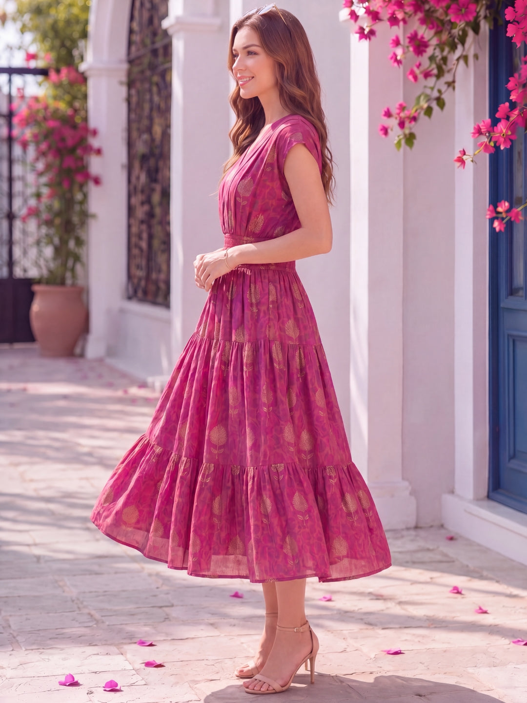 Pure cotton summer dress