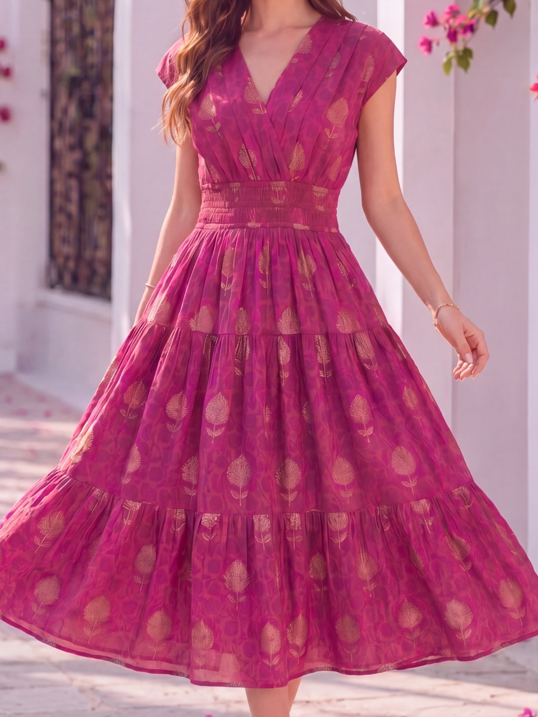 Pure cotton summer dress
