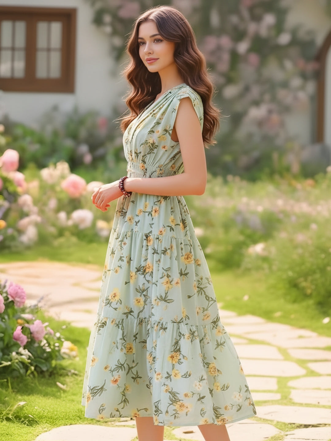 Pure cotton summer dress