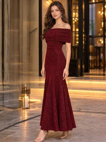 Designer Shimmer Party dress