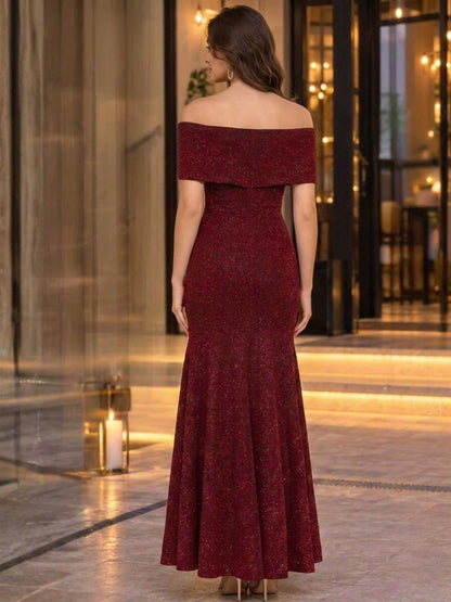 Designer Shimmer Party dress