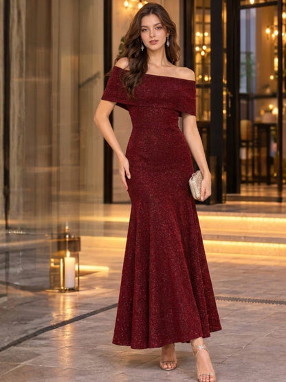 Designer Shimmer Party dress