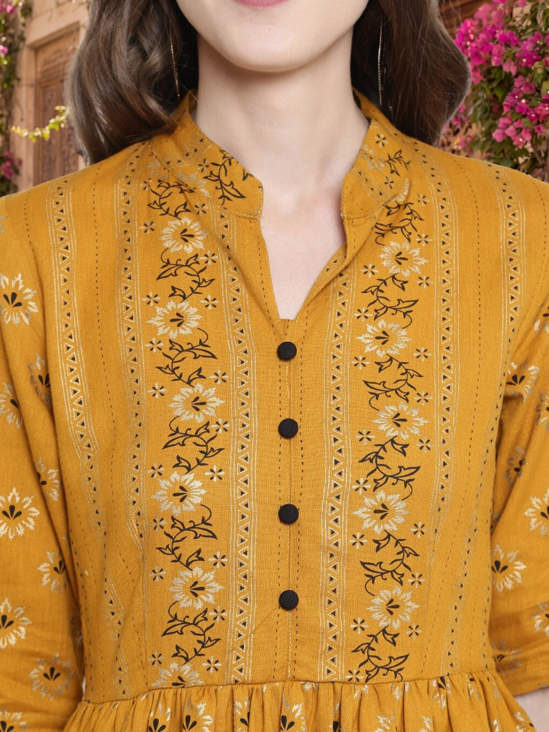 Cotton  Anarkali  Kurta