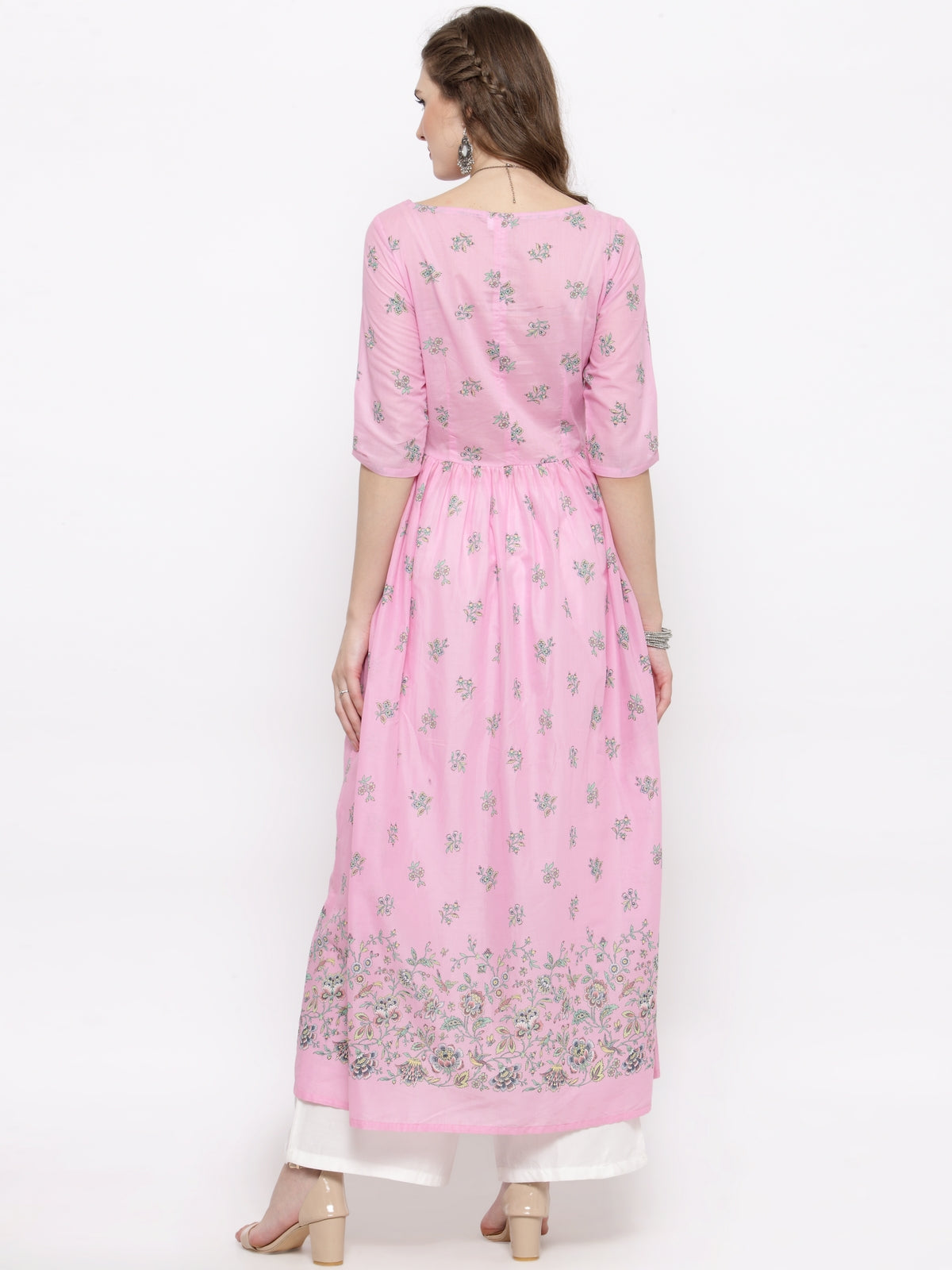 Front Slit Kurta with Palazzo