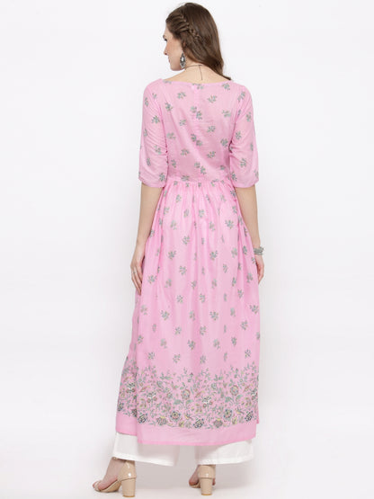 Front Slit Kurta with Palazzo