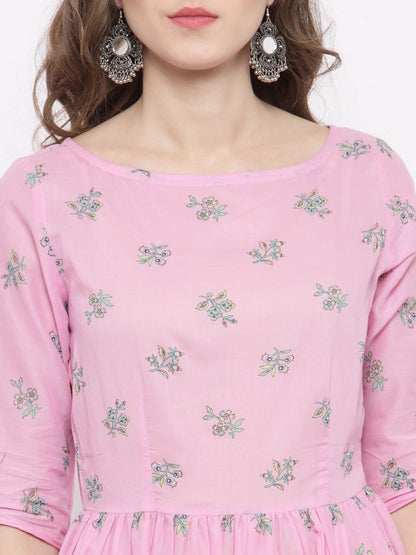 Front Slit Kurta with Palazzo