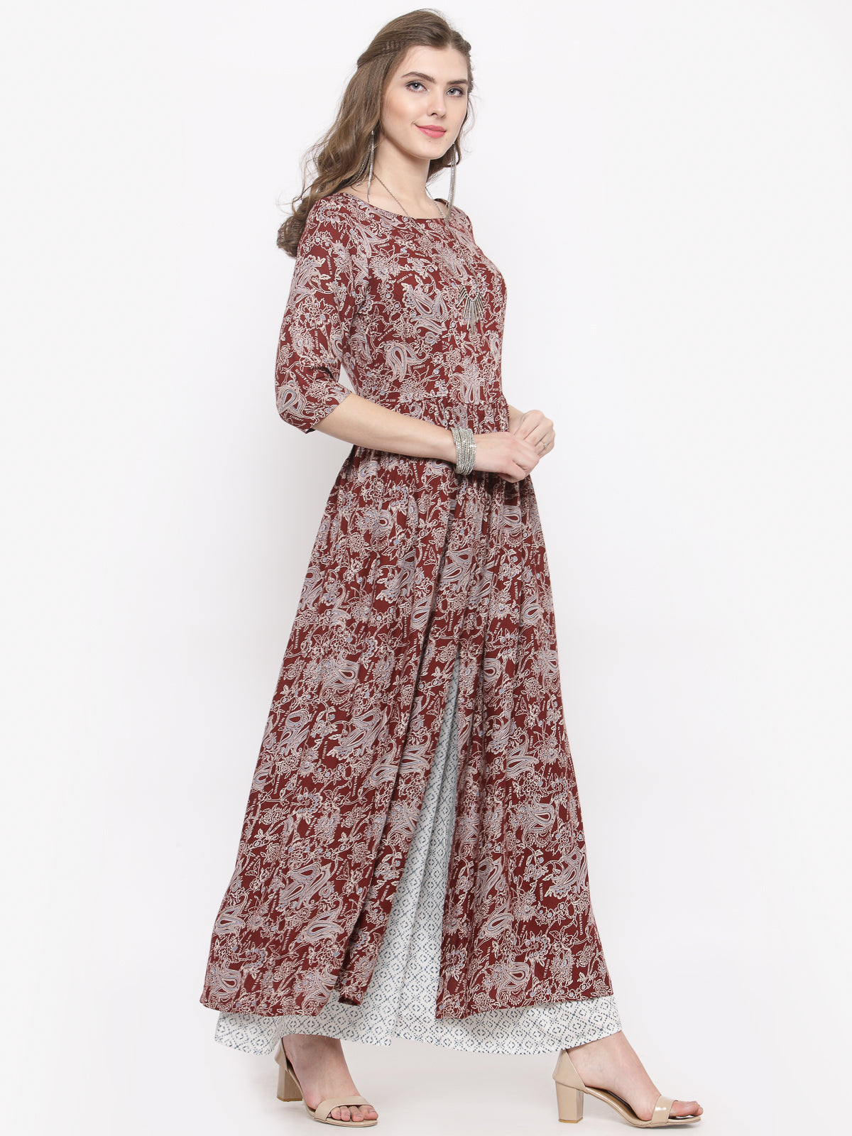 Slit Kurta with Palazzo