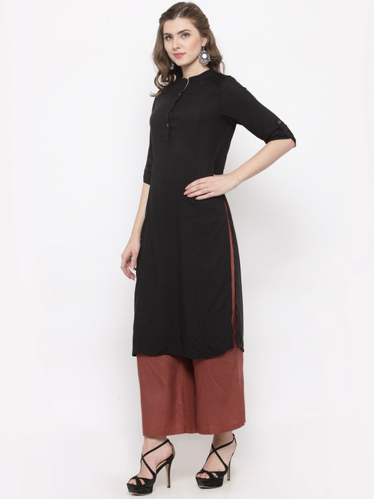 Straight Kurta with Palazzo