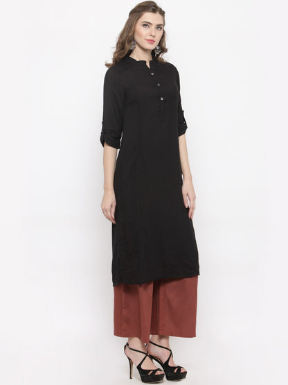 Straight Kurta with Palazzo