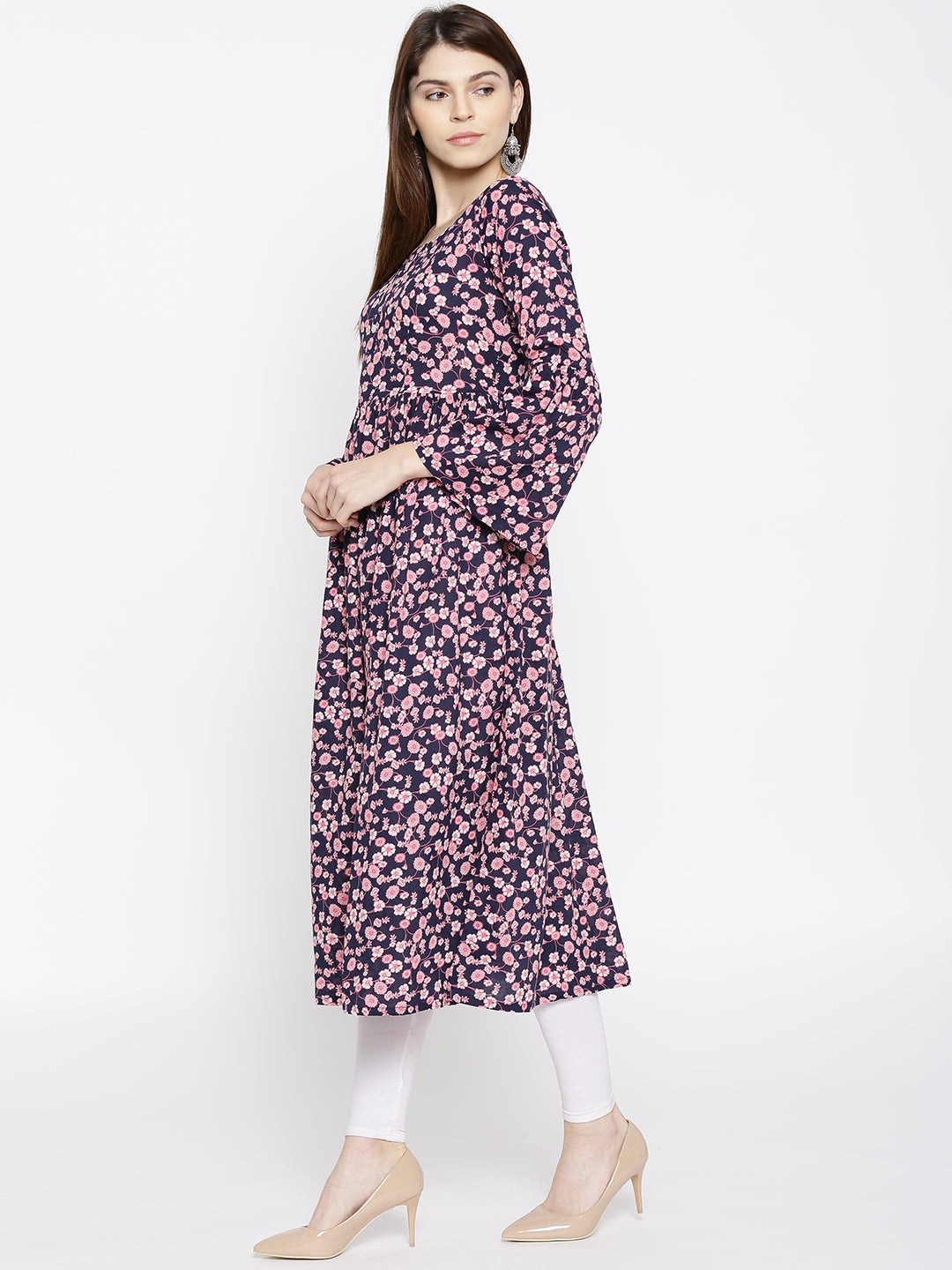 Bell sleeve Kurta with palazzo