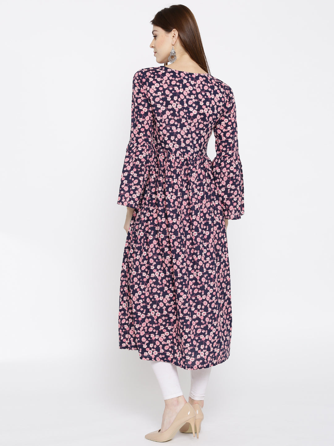 Bell sleeve Kurta with palazzo