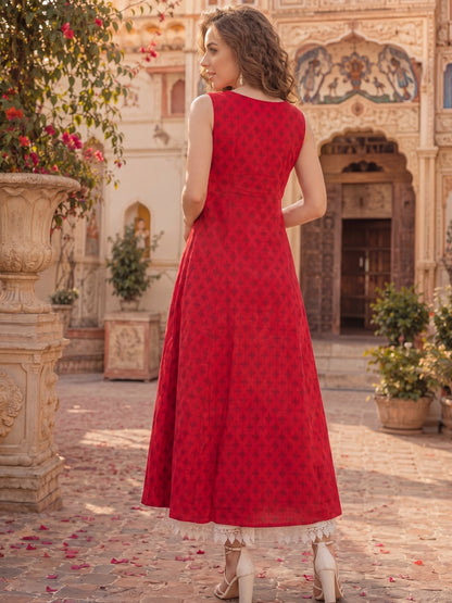 Cotton A-line Kurta