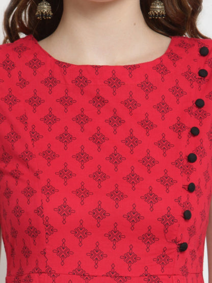 Cotton A-line Kurta
