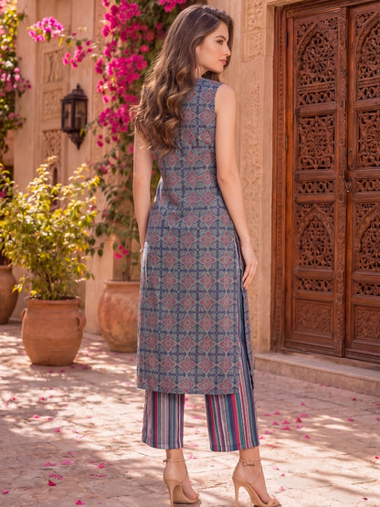 Cotton A-line Kurta