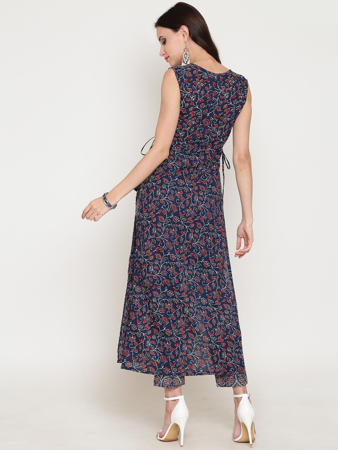 Printed Straight kurta with palazzo