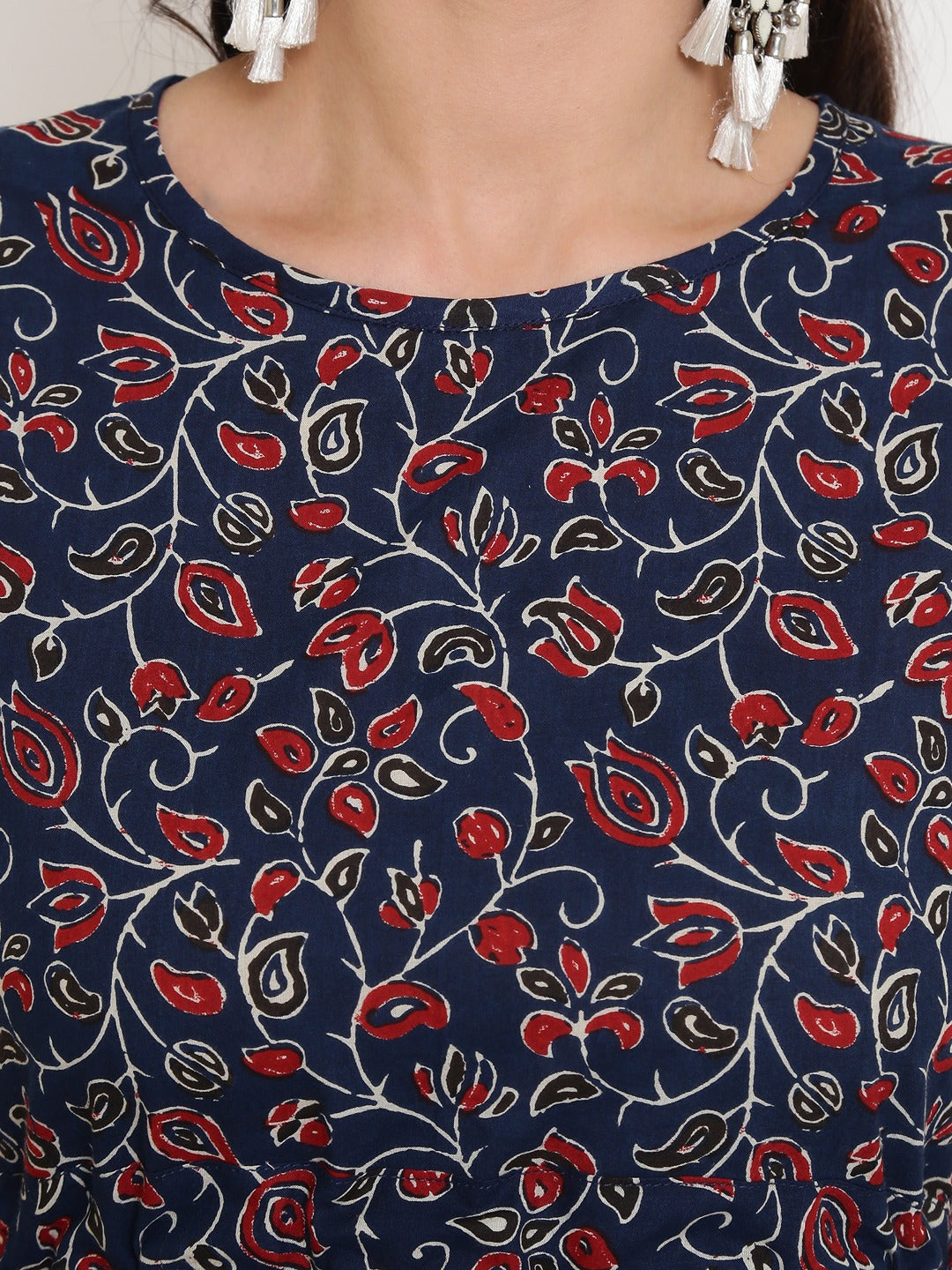 Printed Straight kurta with palazzo
