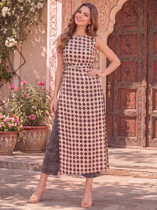 Cotton  Straight Fit  Kurta