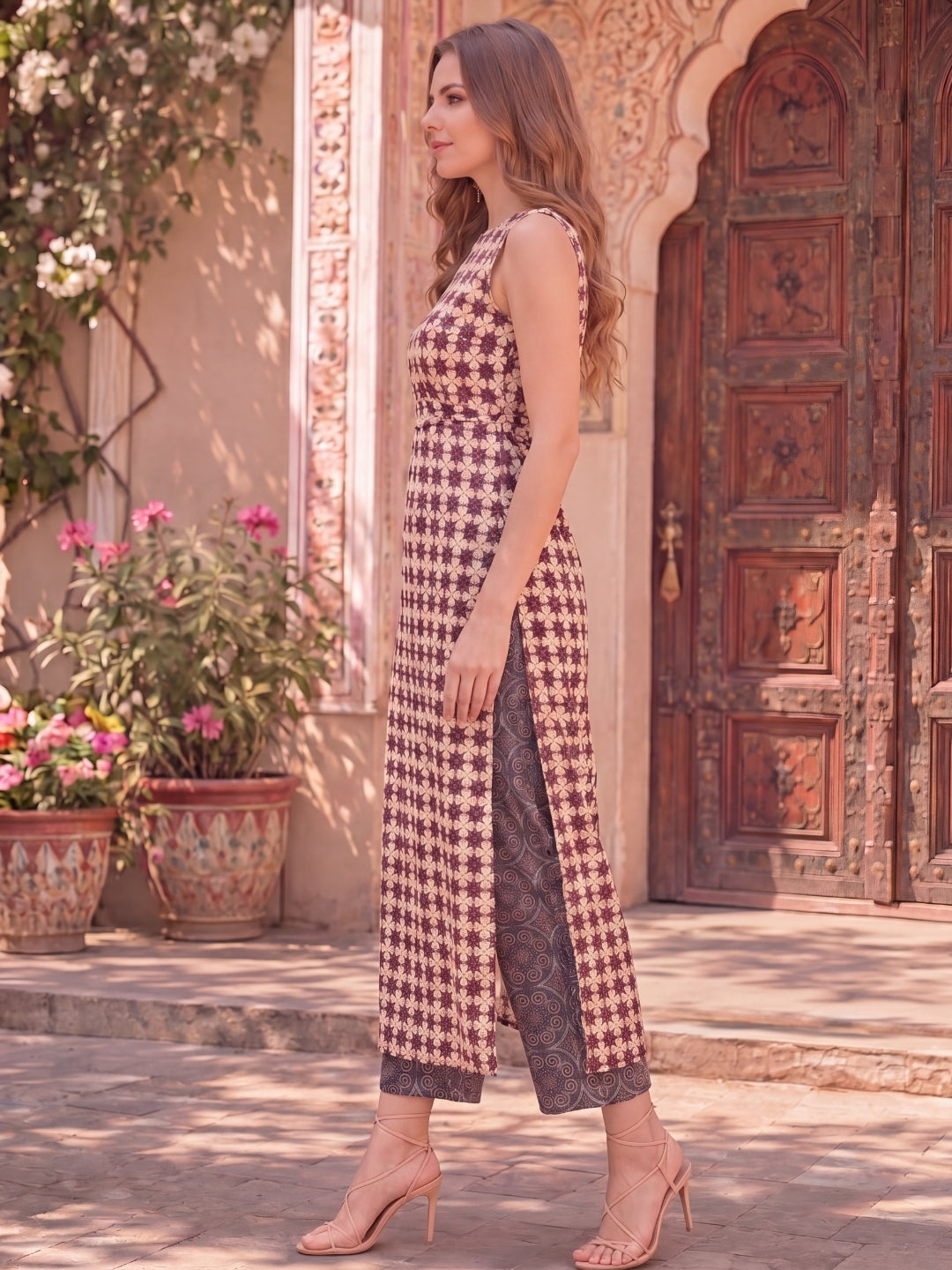 Cotton  Straight Fit  Kurta